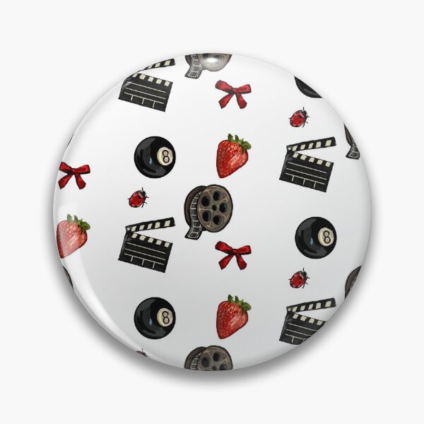 Item preview, Cute Movie Sticker Pack – Film Reel, Clapperboard, Strawberry & More designed and sold by TheRollingTape.