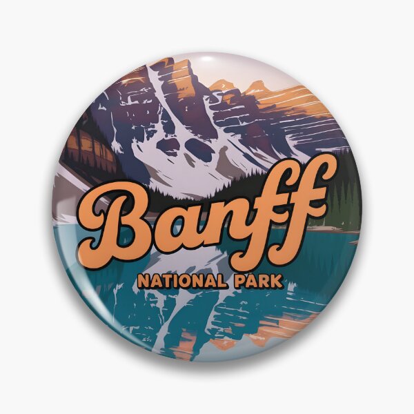 Item preview, Banff National Park: Classic Travel Poster style designed and sold by LSVart.