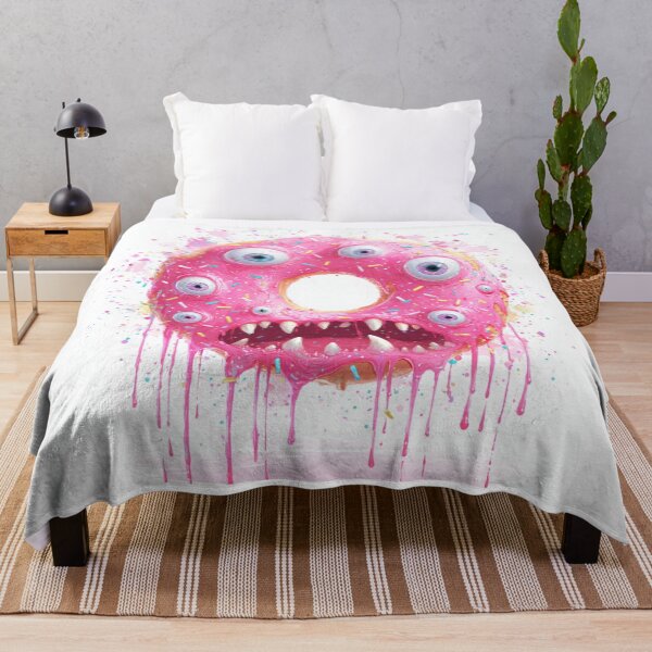 Item preview, Possessed Donut with Eyes designed and sold by Croneandquill.
