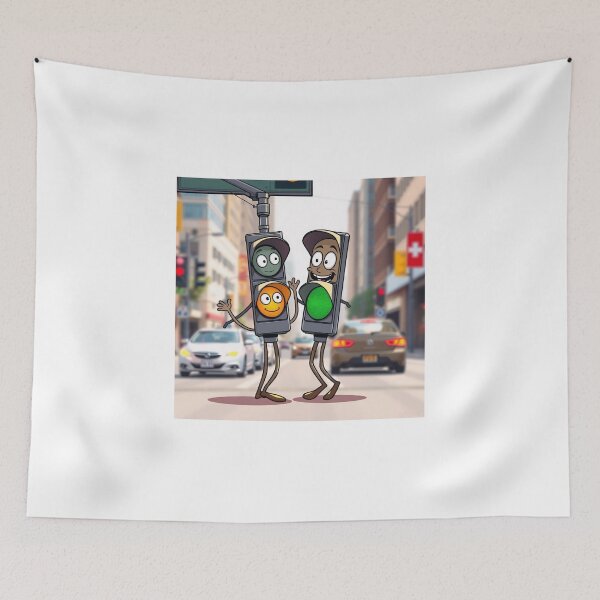 Item preview, Funny Traffic Lights designed and sold by casamomo.