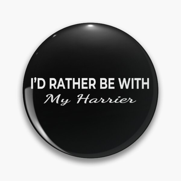 Item preview, I’d Rather Be With My Harrier – Cute Dog Lover designed and sold by The Real Life Symphony.