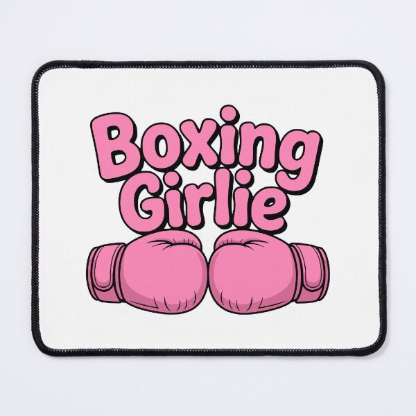 Item preview, Boxing Girlie! Pink Boxing Girl designed and sold by PMCreative.
