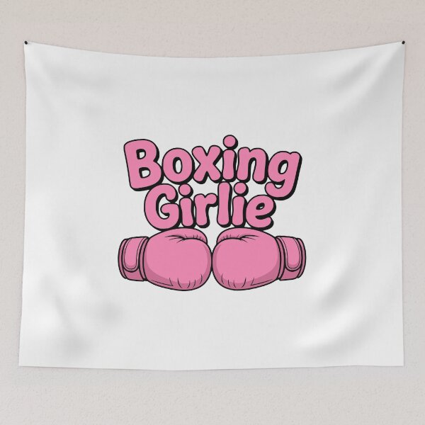 Item preview, Boxing Girlie! Pink Boxing Girl designed and sold by PMCreative.