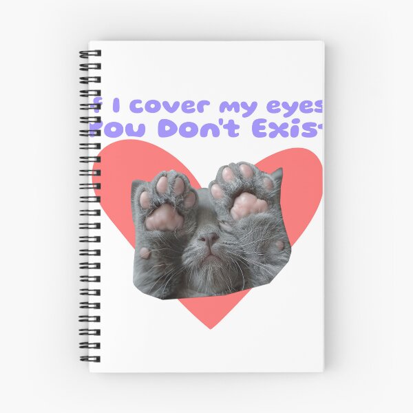 Item preview, Kitten Covers Eyes, Activates Invisibility Mode Instantly  designed and sold by GGNorth2.