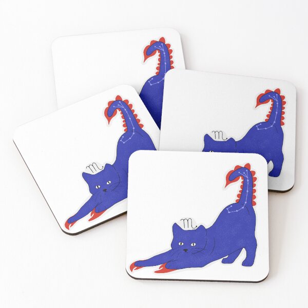 Item preview, Scorpio Zodiac Cat designed and sold by Dolce Draws.