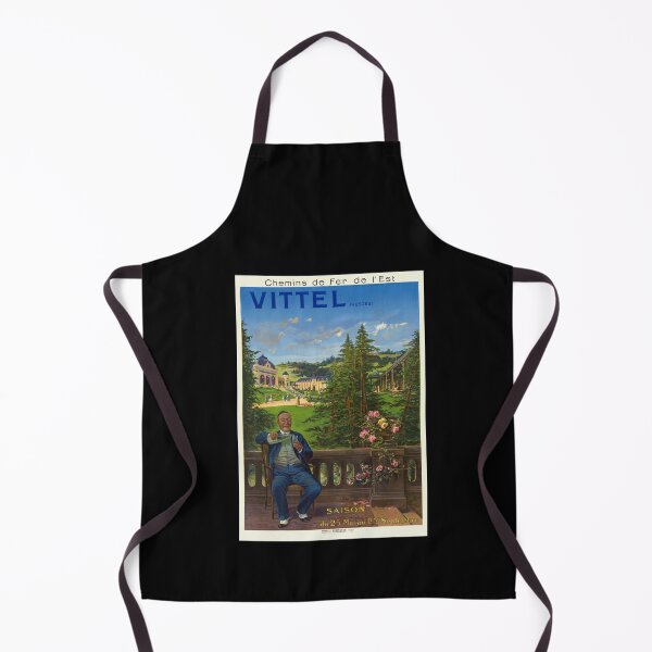Item preview, Vintage Vittel Travel Poster | Early 20th Century Art | Spa Towns of France | Chemins de Fer de l'Est | Railways Tourism Art designed and sold by artofuniverse.