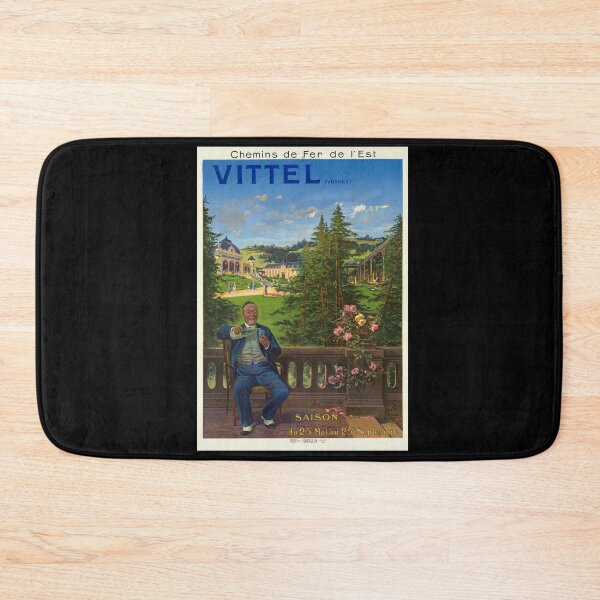 Item preview, Vintage Vittel Travel Poster | Early 20th Century Art | Spa Towns of France | Chemins de Fer de l'Est | Railways Tourism Art designed and sold by artofuniverse.