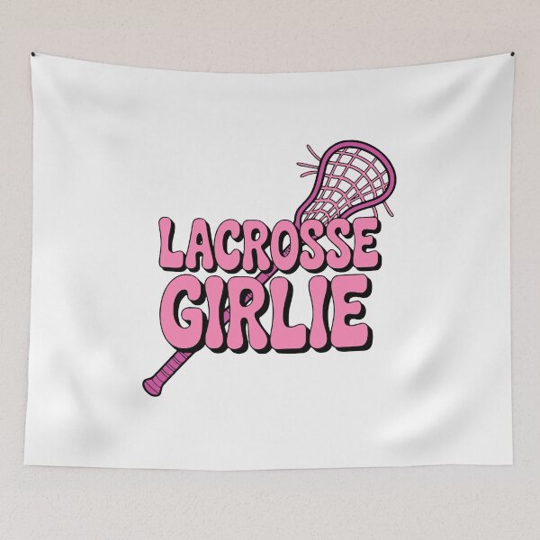 Item preview, Lacrosse Girlie! Pink Girl designed and sold by PMCreative.