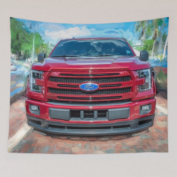 Item preview, 2016 Red Ford F150 Crew Cab X108 designed and sold by RichFrancoCars.