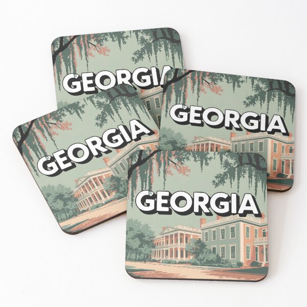 Item preview, Georgia, USA: Classic style Travel Poster designed and sold by LSVart.