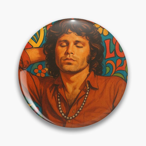 Artikelvorschau, Jim Morrison Psychedelische Kunst der 60er entworfen und verkauft von TheAmericanPoet.
