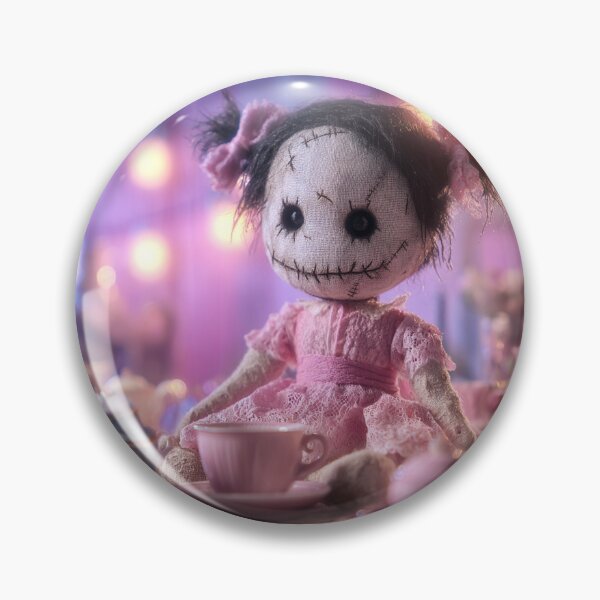 Item preview, Haunted Tea Party voodoo Doll  designed and sold by Croneandquill.