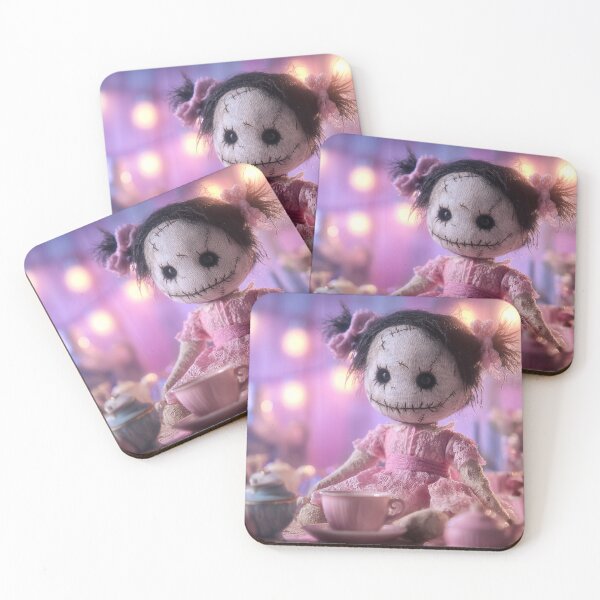 Item preview, Haunted Tea Party voodoo Doll  designed and sold by Croneandquill.