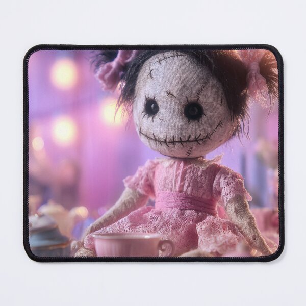 Item preview, Haunted Tea Party voodoo Doll designed and sold by Croneandquill.