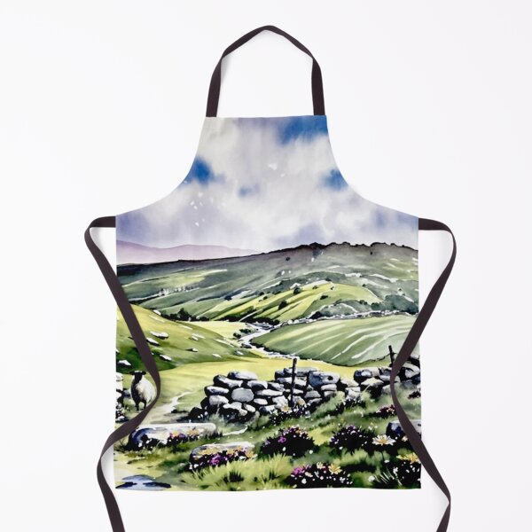 Item preview, Glorious Dartmoor(watercolour + AI) designed and sold by artsmeow.