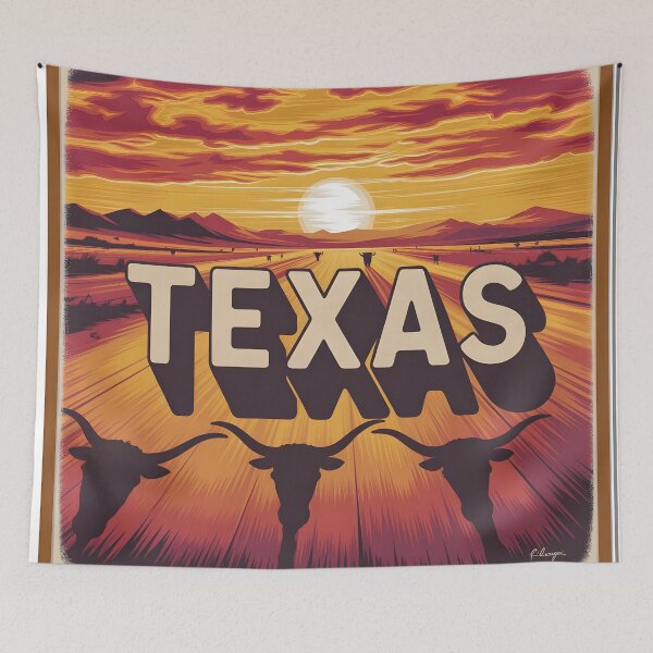 Item preview, Texas: Classic-Style Travel Poster designed and sold by LSVart.