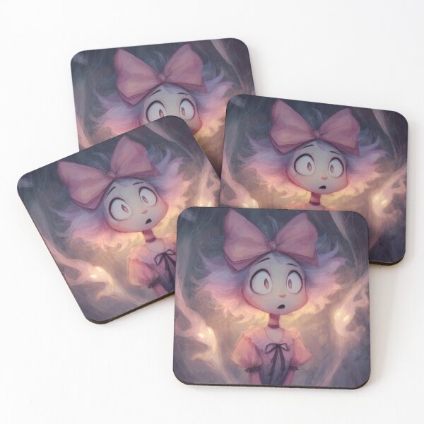 Item preview, Creepy Cute Ghost Girl Art designed and sold by Croneandquill.