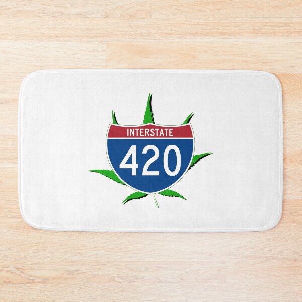 Item preview, Budtender Gifts - Interstate 420 - Funny Gear for Cannabis Dispensary Budtenders designed and sold by merkraht.