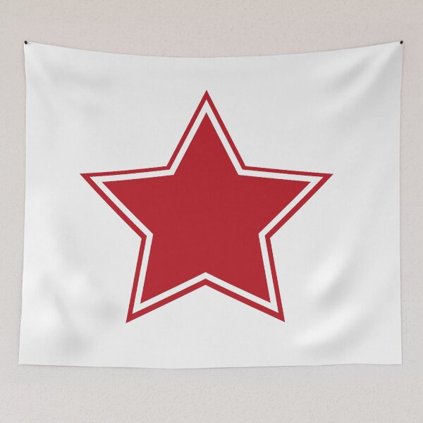 Item preview, Estrela vermelha 5 pontas designed and sold by GirlaineSQ.