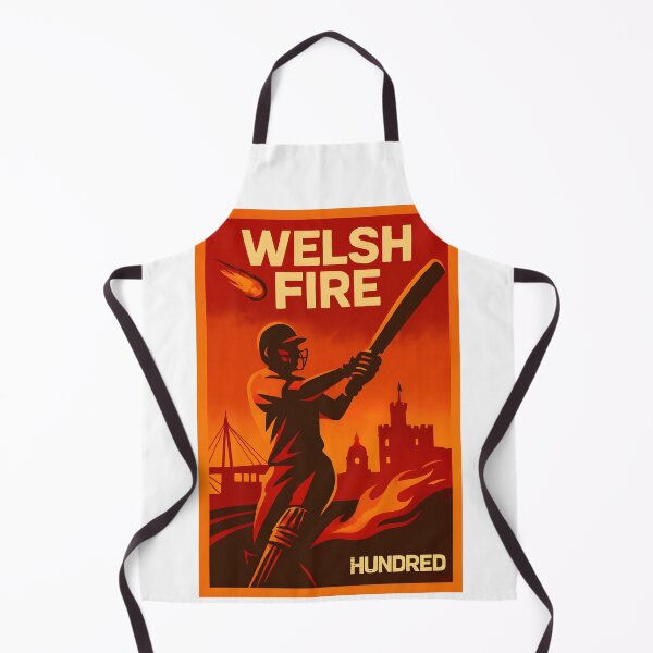 Item preview, Welsh Fire – The Hundred designed and sold by WhisperFrame.