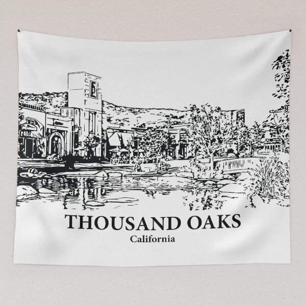 Item preview, Thousand Oaks – California designed and sold by Lakeric Cityscapes.