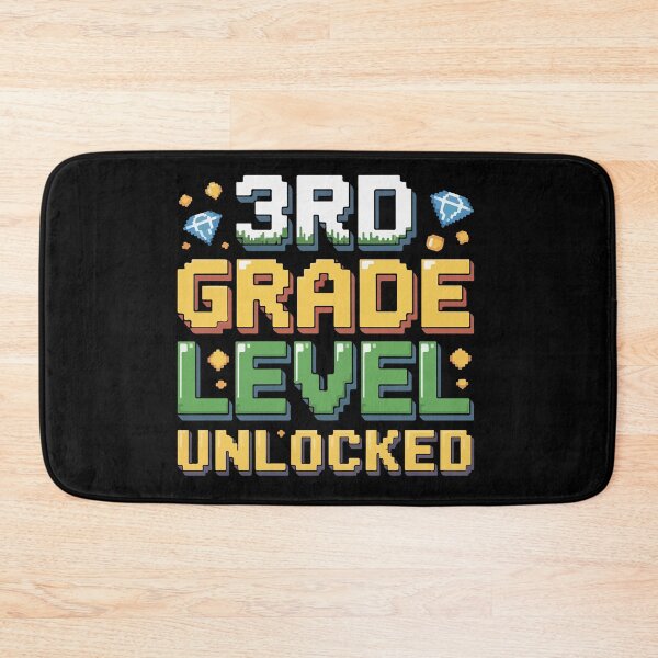 Item preview, 3rd grade level unlocked First Day in school designed and sold by khallidaart.