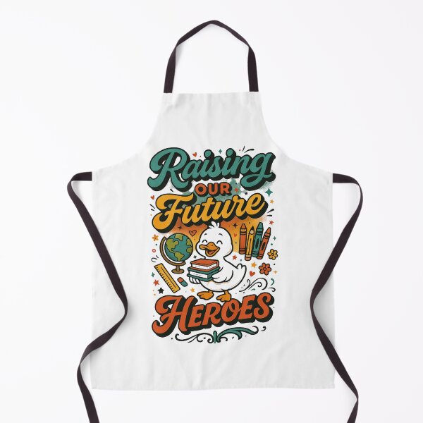 Item preview, Raising Our Future Heroes | Graphic Teacher Crewneck designed and sold by skkyfaithArtz.