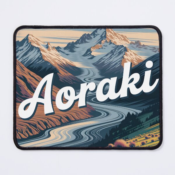 Item preview, Aoraki, New Zealand: Classic Travel Poster designed and sold by LSVart.