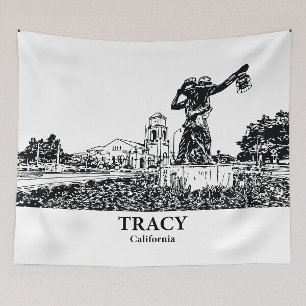 Item preview, Tracy – California designed and sold by Lakeric Cityscapes.