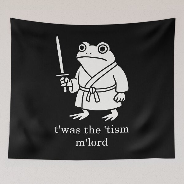 Item preview, Funny T'was the 'Tism M'Lord designed and sold by khallidaart.