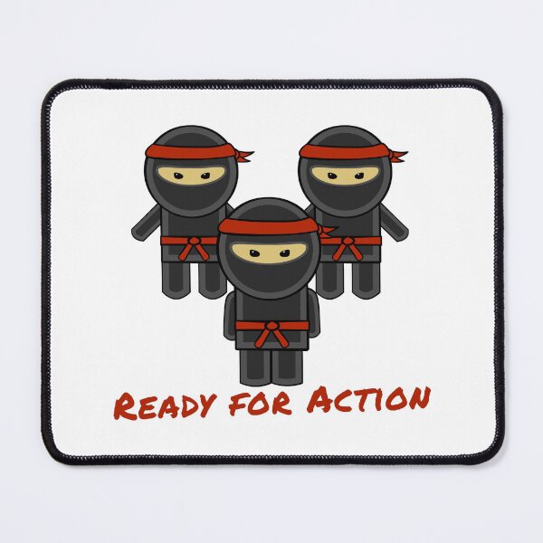 Item preview, Ready for Action Ninjas designed and sold by Creation Overload.