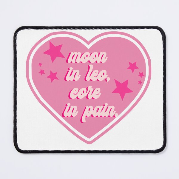 Item preview, Moon in Leo, core in pain- astrology fitness aesthetic designed and sold by Cosmic Detour .