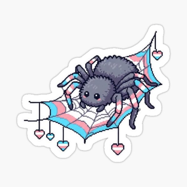 Item preview, Tran spider "spooky pride" designed and sold by veejiras.
