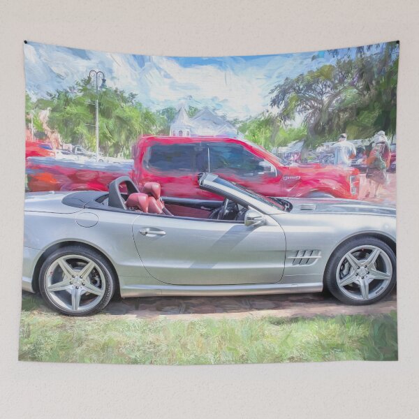 Aperçu de l'œuvre Mercedes-Benz SL 550 Silver Arrow X103 2009 créée et vendue par RichFrancoCars.