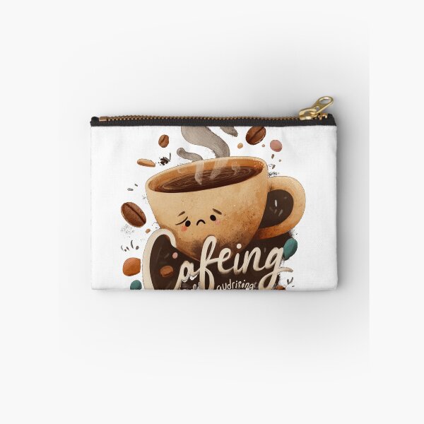 Item preview, Caffeine & Kindness – Cozy Coffee Quote Shirt designed and sold by GoodtimeonPart.
