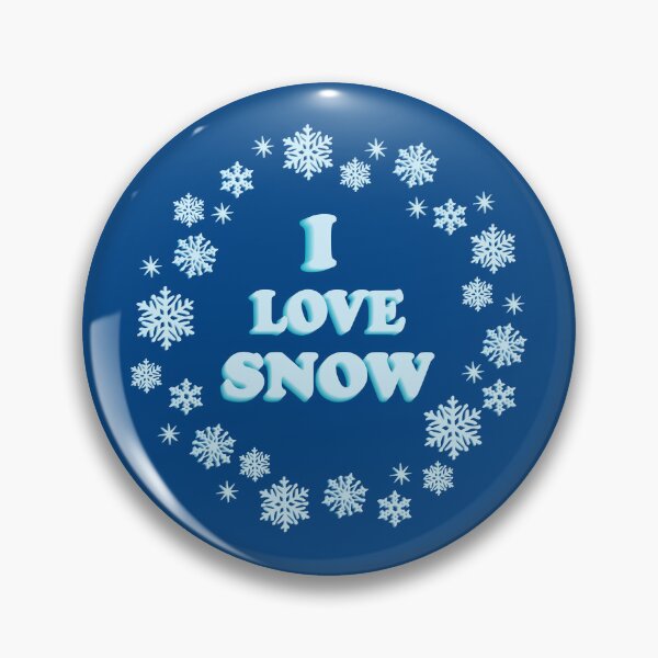 Item preview, I Love Snow designed and sold by DesignOnTshirt.