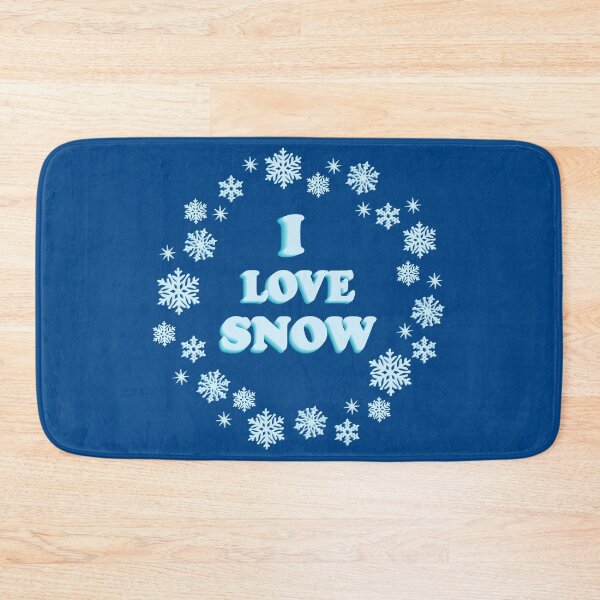 Item preview, I Love Snow designed and sold by DesignOnTshirt.
