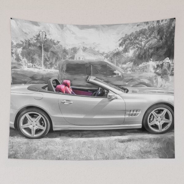 Aperçu de l'œuvre Mercedes-Benz SL 550 Silver Arrow X104 2009 créée et vendue par RichFrancoCars.