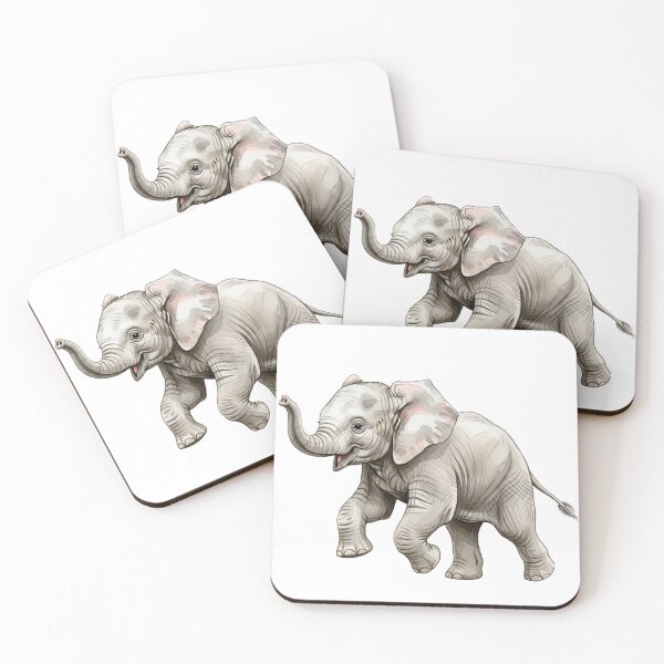 Item preview, Baby Elephant  designed and sold by 4rtistcDrift.