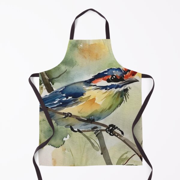 Item preview, Kingfisher bird（watercolour + AI） designed and sold by artsmeow.