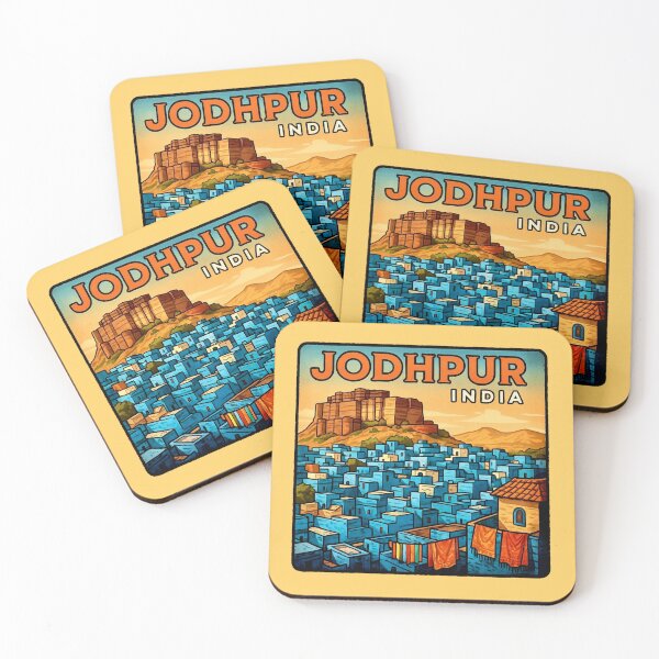 Item preview, Jodhpur, India - Blue City designed and sold by Myra365Art.
