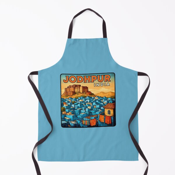 Item preview, Jodhpur, India - Blue City designed and sold by Myra365Art.