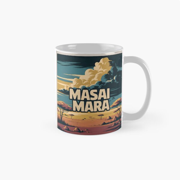 Item preview, Masai Mara: Classic-Style Travel Poster designed and sold by LSVart.