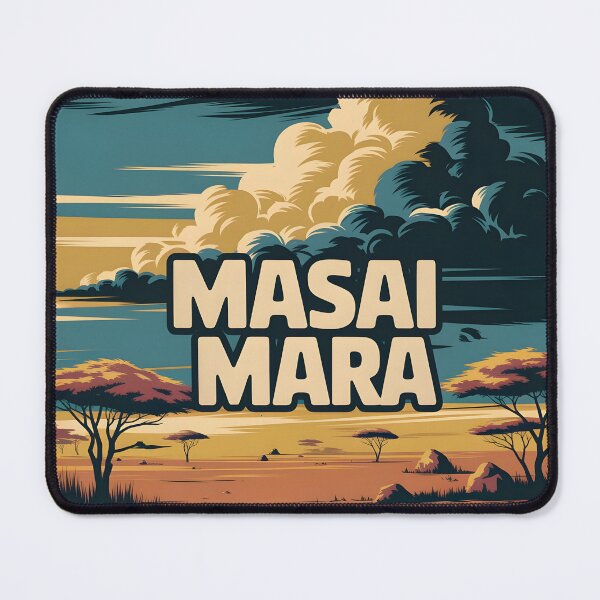 Item preview, Masai Mara: Classic-Style Travel Poster designed and sold by LSVart.