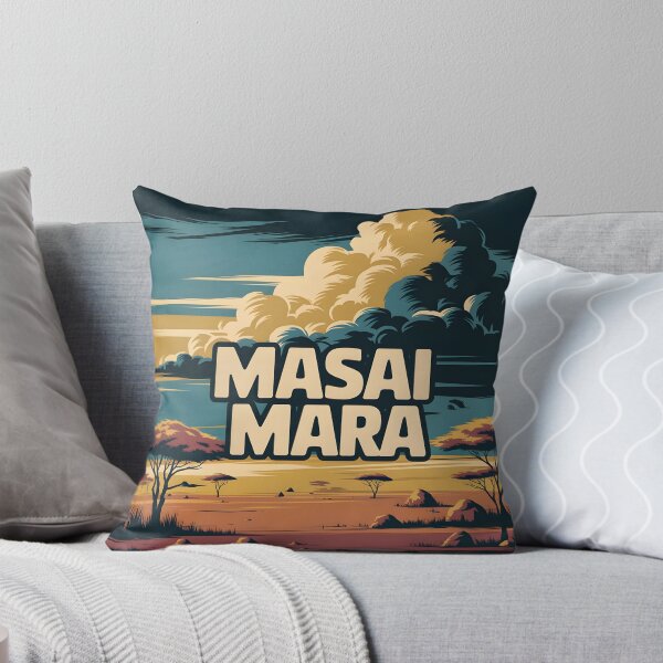 Item preview, Masai Mara: Classic-Style Travel Poster designed and sold by LSVart.