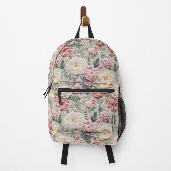 Item preview, Pastel Embroidery Floral Elegance designed and sold by HasHs.