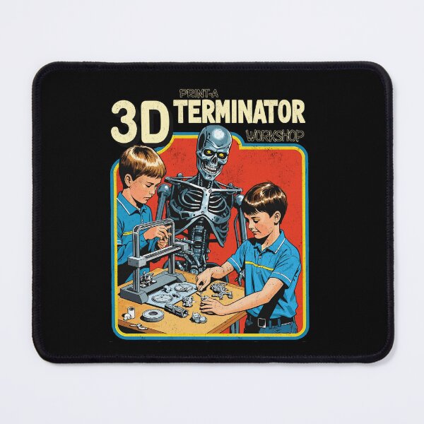 Item preview, 3D Print-A-Terminator Workshop Retro Design designed and sold by Vintagenaut Co..