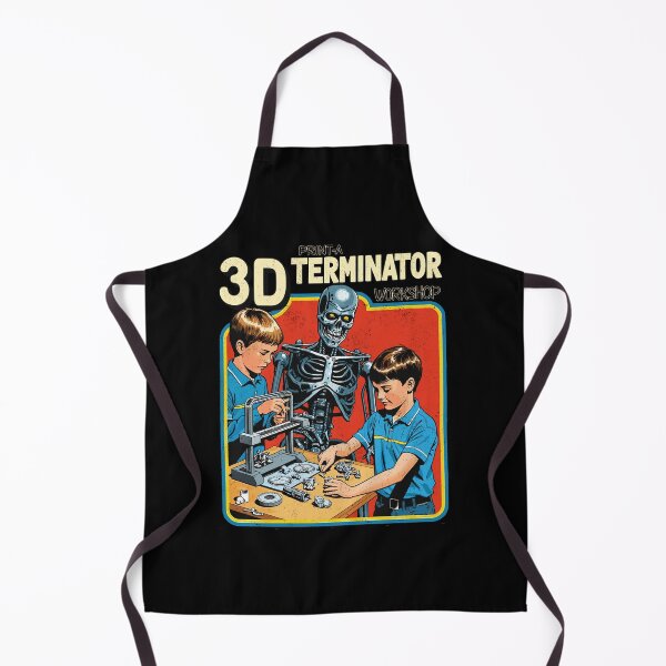 Item preview, 3D Print-A-Terminator Workshop Retro Design designed and sold by Vintagenaut Co..