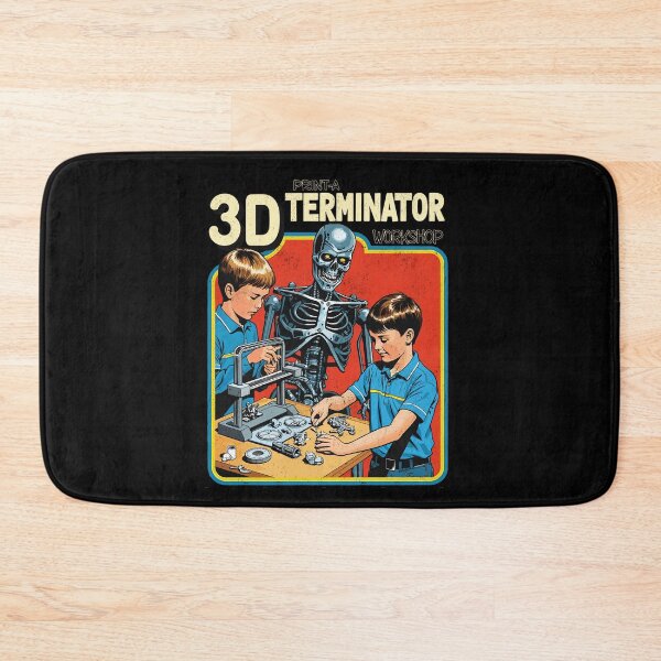 Item preview, 3D Print-A-Terminator Workshop Retro Design designed and sold by Vintagenaut Co..