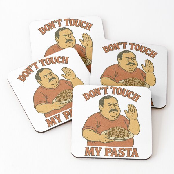 Item preview, Dont Touch My Pasta - Gift for Pasta Lovers Food Protection Art designed and sold by Jarminis.